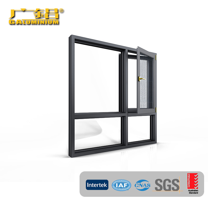 Gewerbliche Aluminiumfenster von bester Qualität